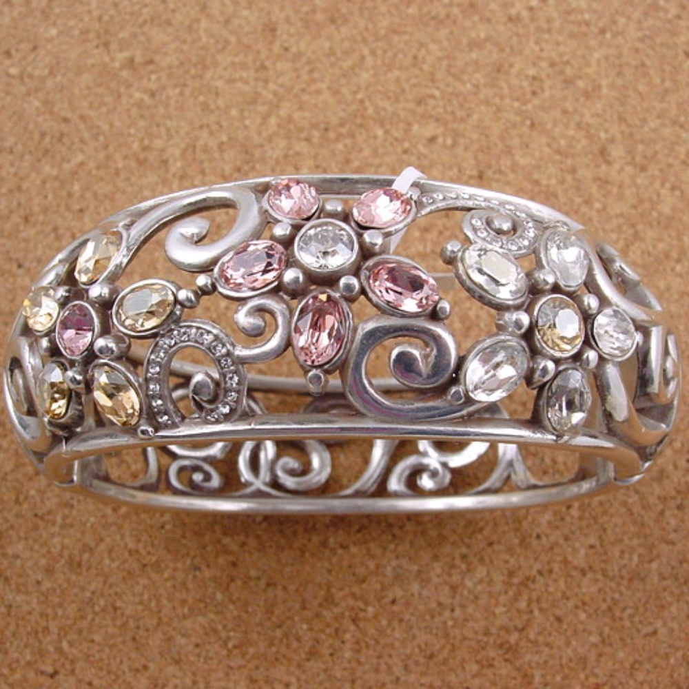 BRIGHTON GARDEN OF DREAMS Hinged Bangle Bracelet
